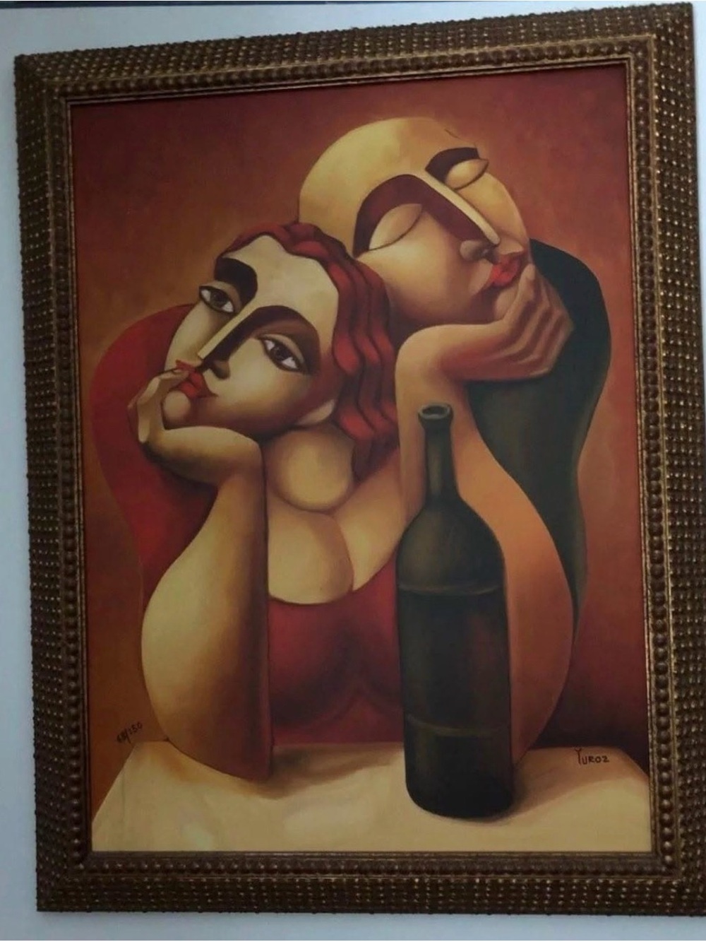Yuroz - Dreams 1998 - Serigraph on canvas LIMITED EDITION